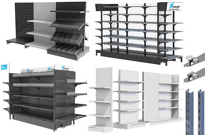 SI Retail shop shelving