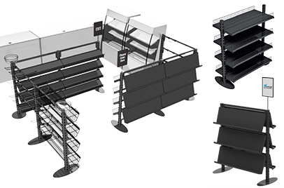 In-Queue Merchandising System