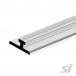 Shelf divider T-rail 