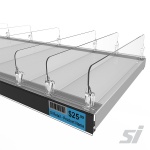Divide-it shelf divider range for gondola shelves