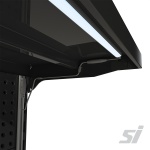 LED Shelf Lights for Black Retail Shelves