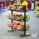 SI Retail's Mobile Ezi-Q Wire Display