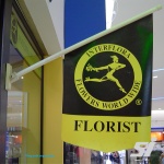 Florist end sign in action