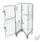 Open Stock picking Trolley Cage on Wheels