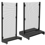 Grid Wire Mesh Shop Gondola Shelving