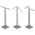 2 Way Garment Clothing Rack Stand Display