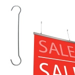 Ceiling Hanger Hooks For Posters and Signs