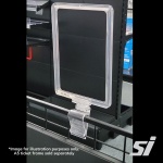 ticket frame sign holder clip