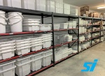 Warehouse storage shelving