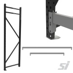 Longspan shelving components