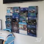 A4 brochure holder wall display