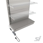 LED shelf lighting set up