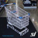 Shopping Trolley with Child Seat Retail shopping trolley