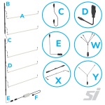 LED Shelf Light Connectors and Accessories