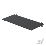 Black Melamine Shelf for Slatwall