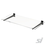 Slatwall Floating Glass Shelf Kit