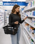 Pharmacy shopping basket