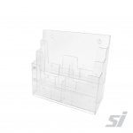 Acrylic Brochure Holder with Divider