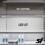 In-store LED shelf lighting