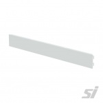 Gondola shelving front cover kick plate plinth