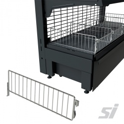 Dividers For Wire Shelf Fences