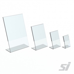 Single Sided Acrylic Sign Holders