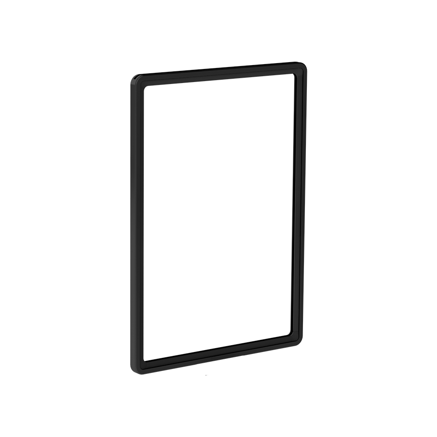 Black plastic A4 Ticket Frame