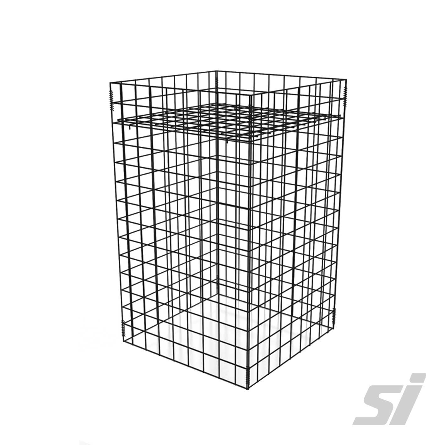 Black dump bin clearance bin 460mm