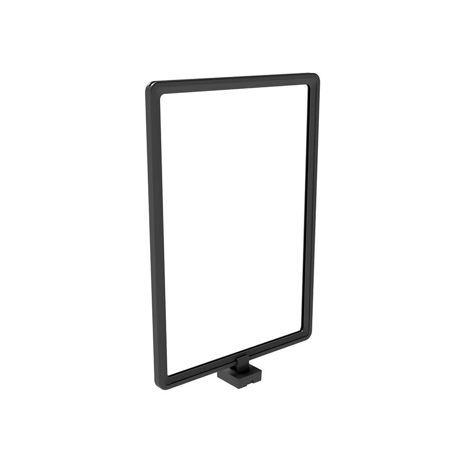 A4 Black Magnetic Sign Holder Kit