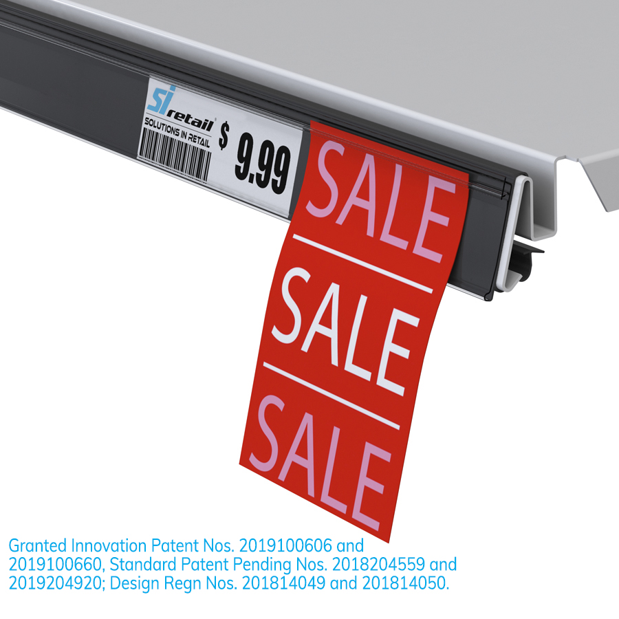 Clip on talker data strip