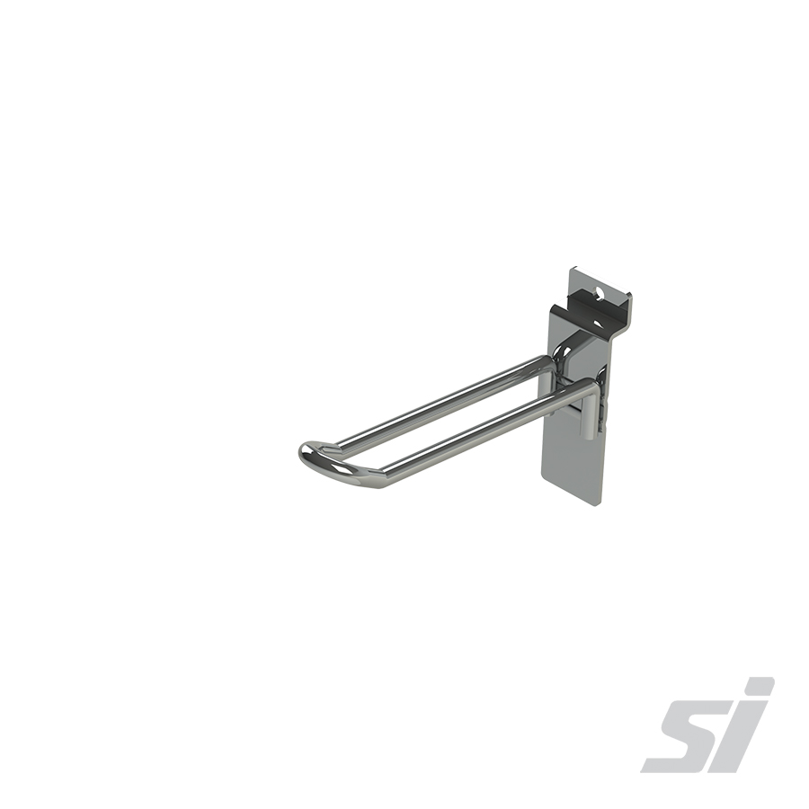 Slatwall loop u-hook 100mm