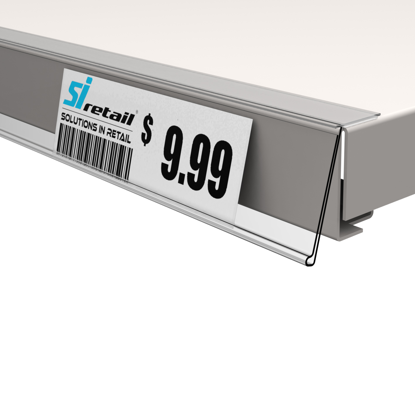 Clear 1200mm adhesive top data strip scan strip
