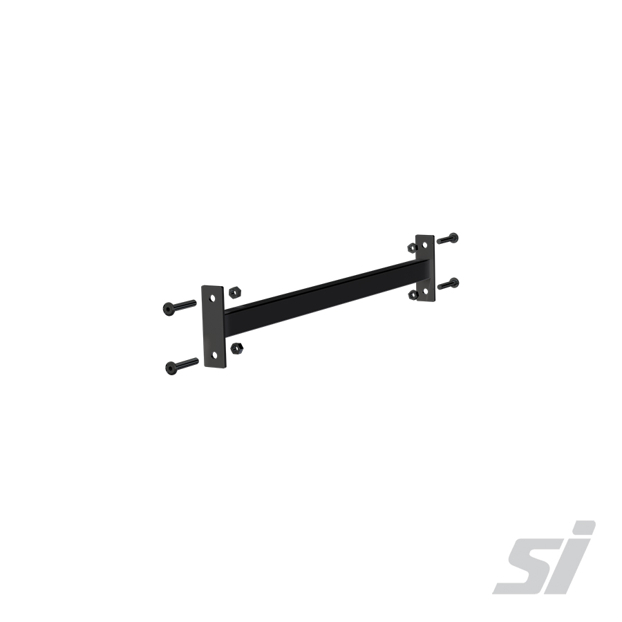 BLACK gondola tie bar 600mm