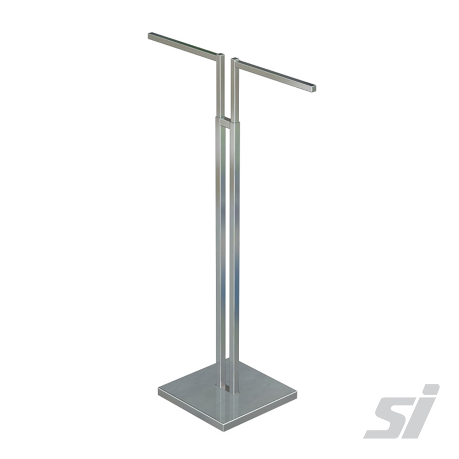 2 way clothing rack with straight arms