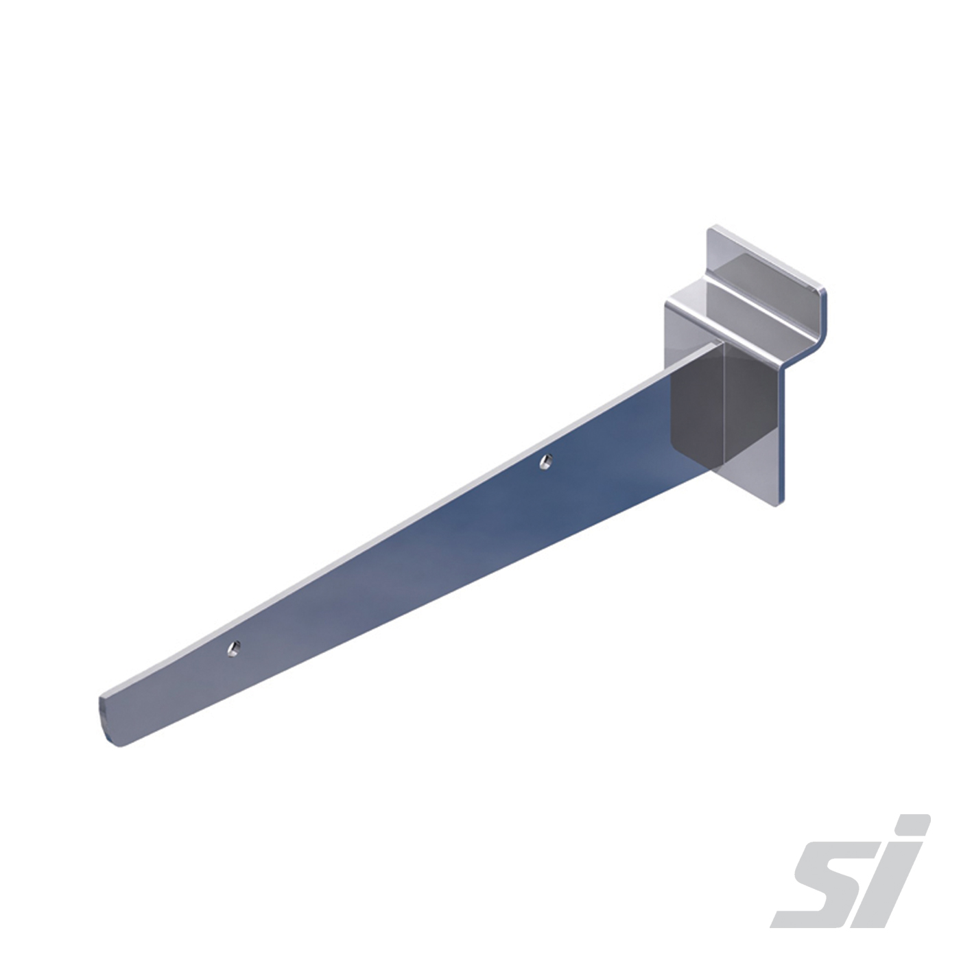 slatwall shelf bracket 200mm