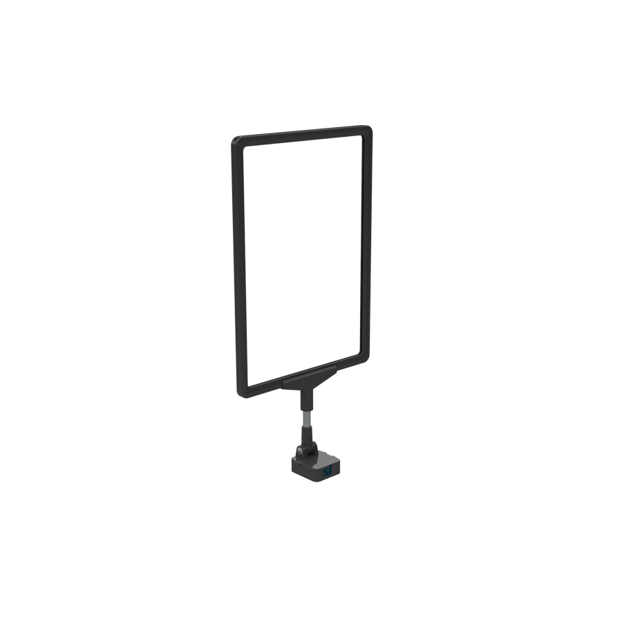 A5 Black magnetic ticket frame