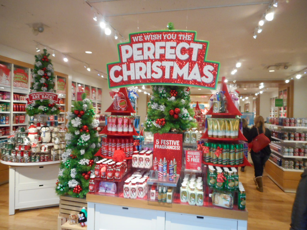 best christmas shop display