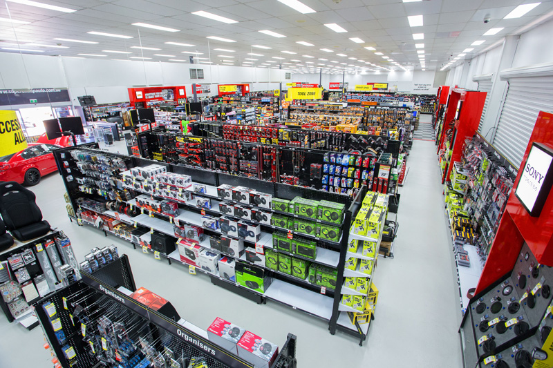 Shopfitting Supplies for Supercheap Auto