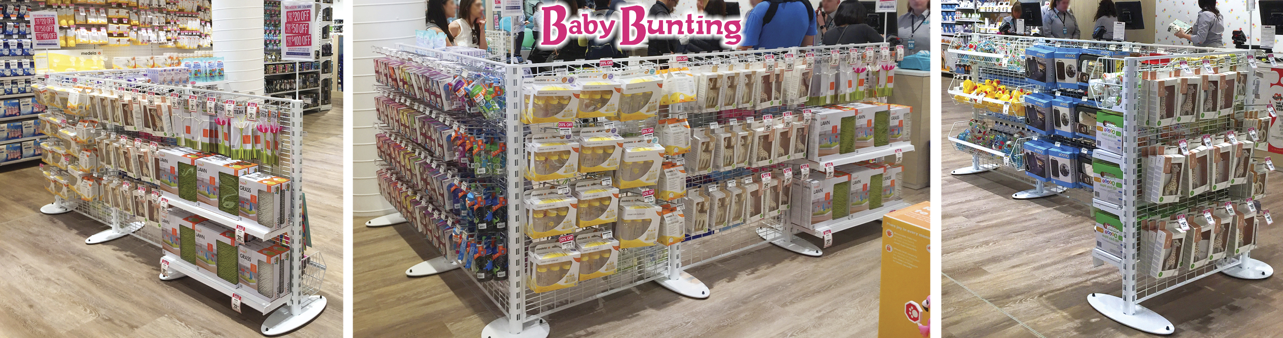 Our Project Custom Coloured Queue Display SI Retail