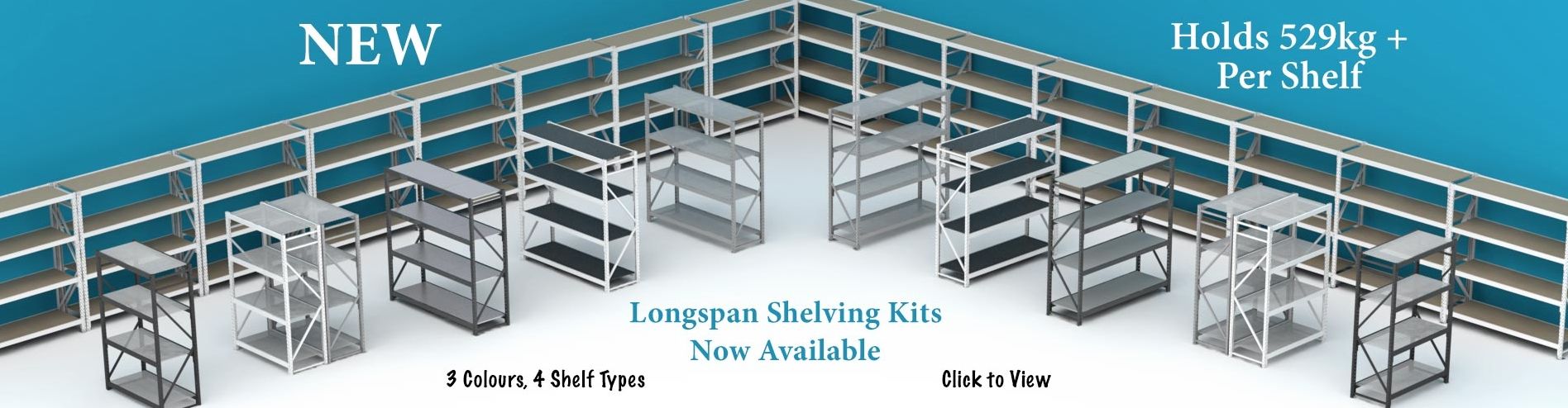 Longspan Racking Shelving